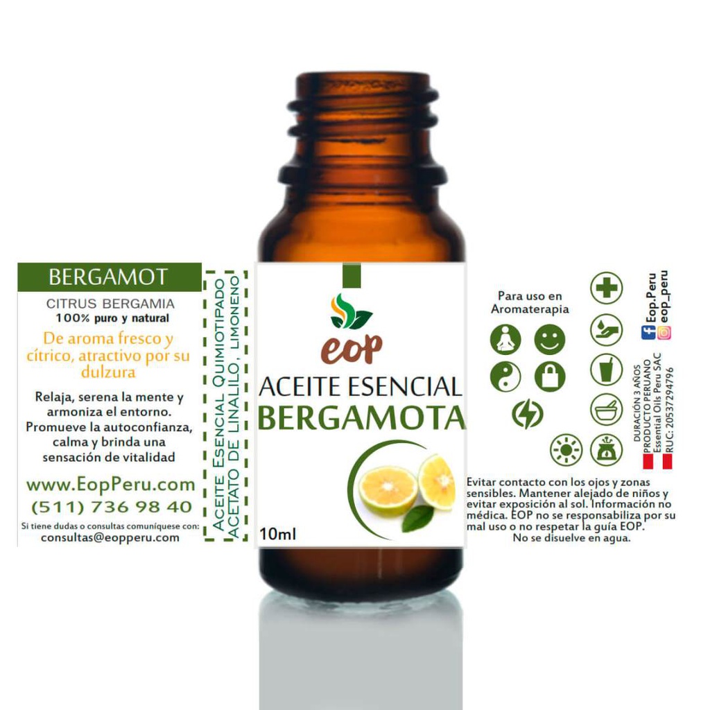 Aceite Esencial de Bergamota