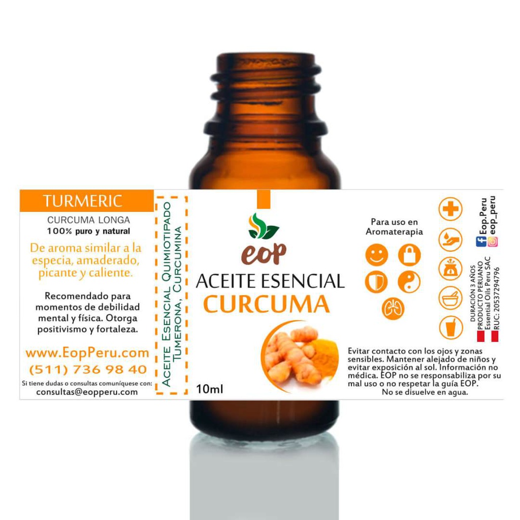 Aceite Esencial de Cúrcuma