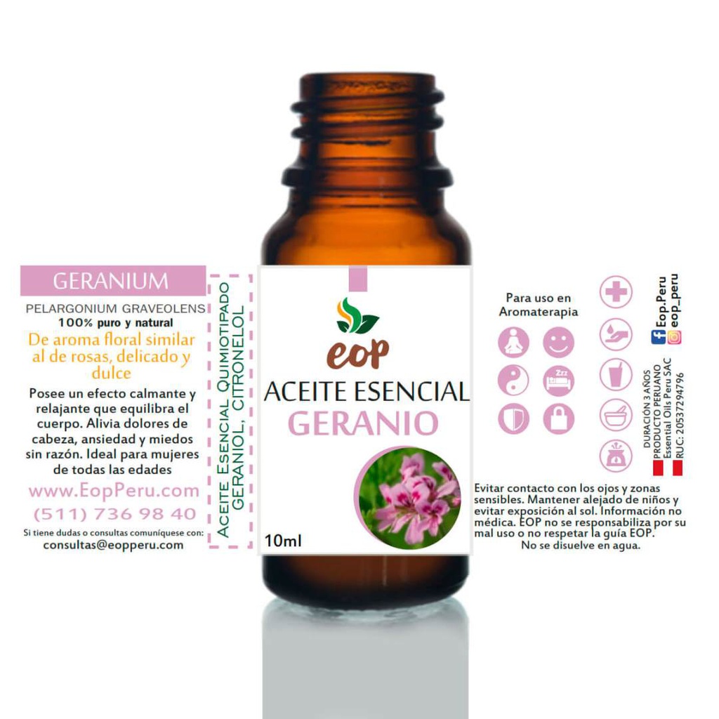 Aceite Esencial de Geranio