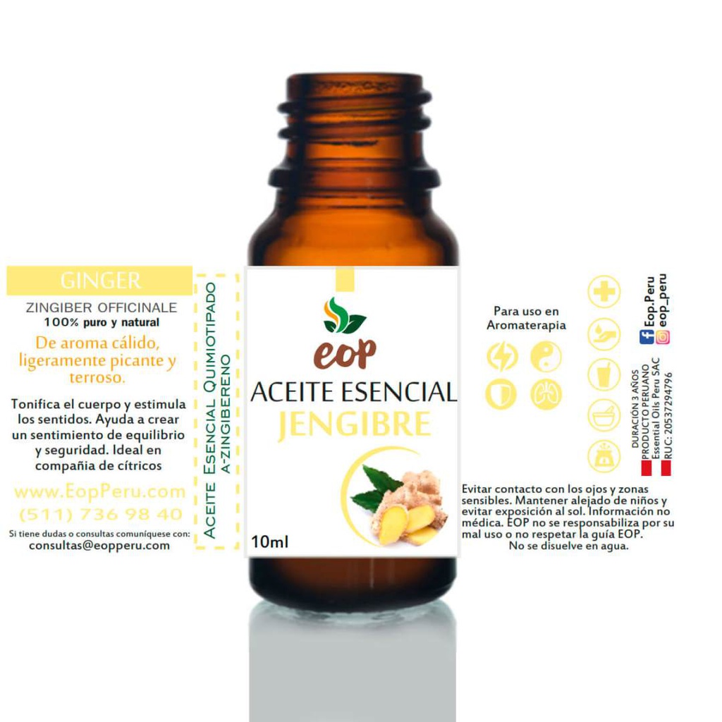 Aceite Esencial de Jengibre