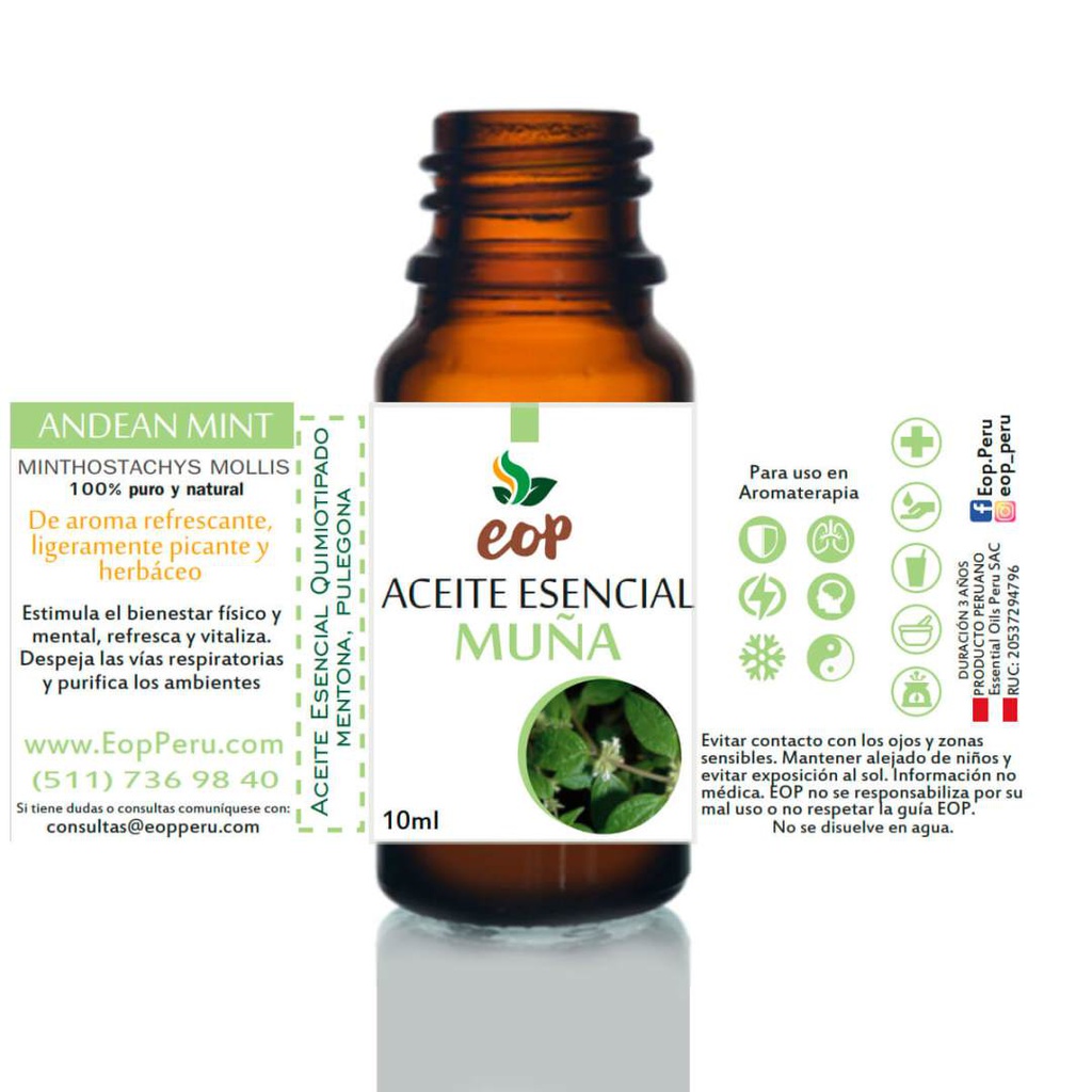 Aceite Esencial EOP de Menta 10ml