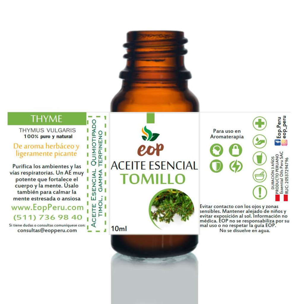 Aceite Esencial de Tomillo