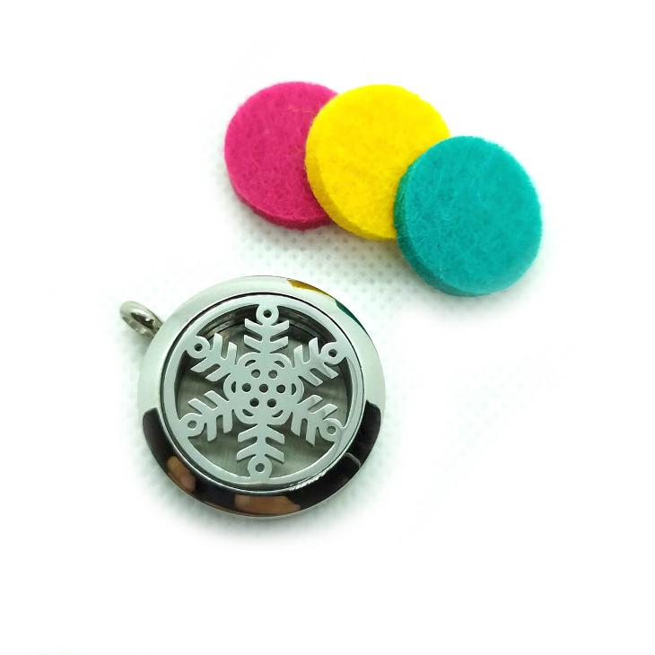 Difusor Collar Acero EOP 2.5cm - Modelo Copo de Nieve