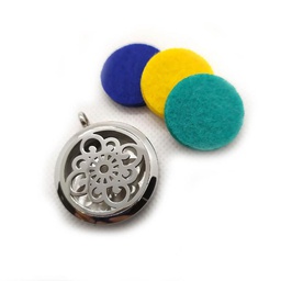 [DA010] Difusor Collar Acero EOP 3cm - Modelo Mandala